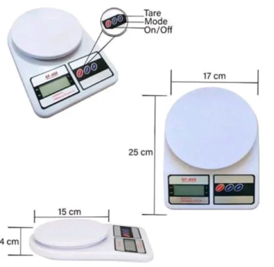 Balança Digital de Precisão para Cozinha - Ideal Para Sua Nutrição e Dieta!